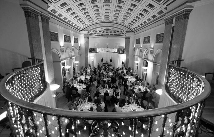 Laura and Olivers Wedding Photographs at the Lansdowne Club, London