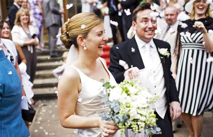 bride and groom confetti at gray's inn Elise and Jamess Wedding Photographed at The Honourable Society of Grays Inn in London