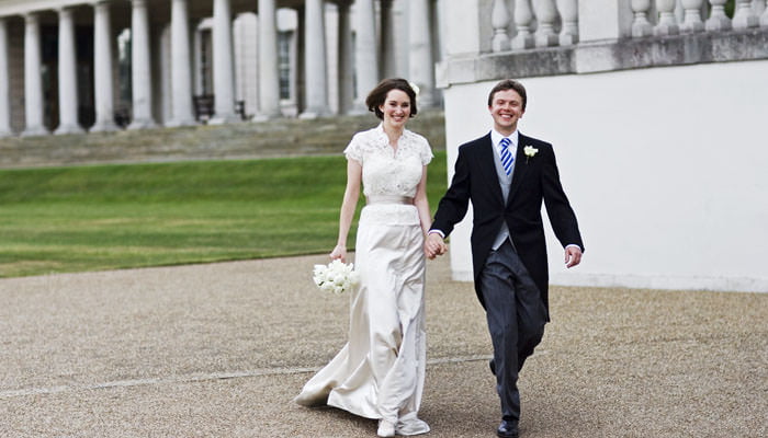 Wedding Photographer at The Queens House, Greenwich for Robin and Richard