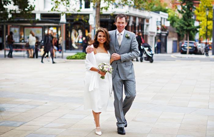 Wedding Photographer at Chelsea Register Office and Roussillon Restaurant in Pimlico, London