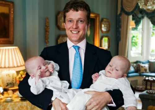 Christening Photographed at St Mary the Bolton's, London 6 christening photographer London - twins