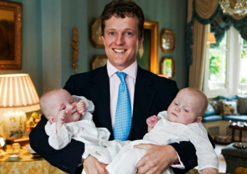 christening photographer London - twins