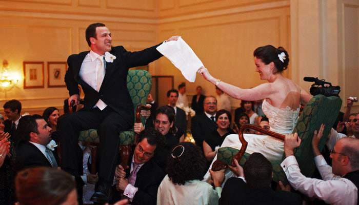 Douglas Fry Wedding Photographer London - Dancing at Landmark Hotel