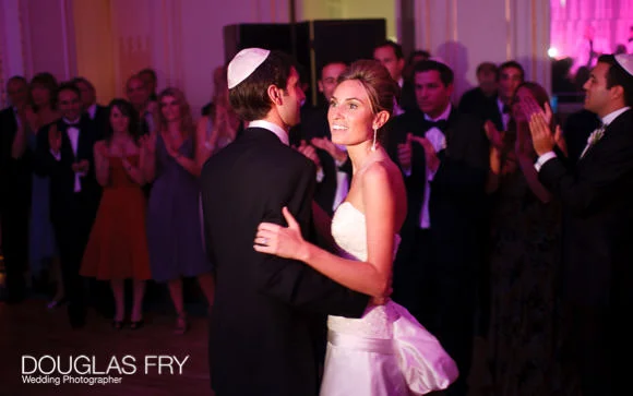 Hayley & Oliver's Wedding Photographed at The Mandarin Oriental Hotel in London 10 couple dancing at the Mandarin
