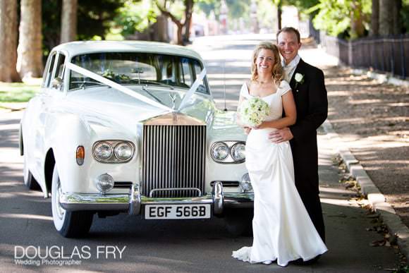 Couple pictured with Rolls Royce in Chelsea