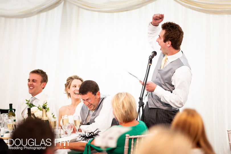 Wedding Photographer in Norfolk - Reprocessed Hi Resolution Photographs 6 wedding speeches photographer