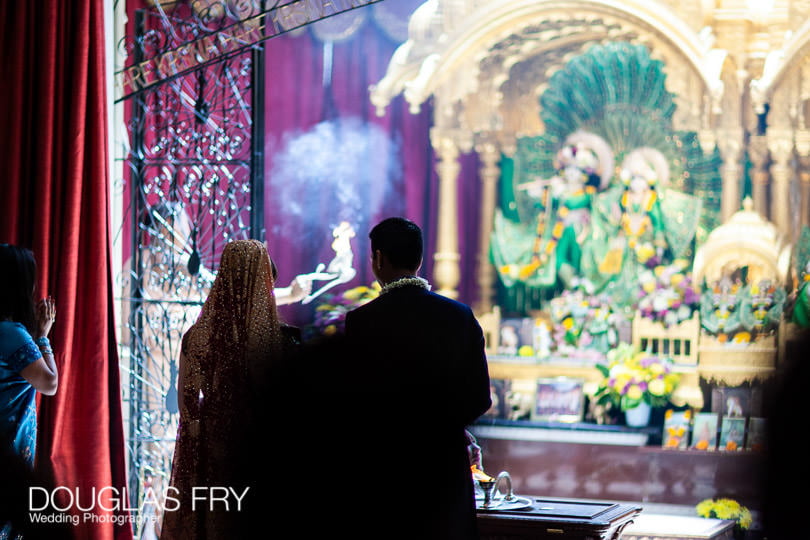 Wedding Photographer Bhaktivedanta Manor a Krishna temple and Hendon Hall