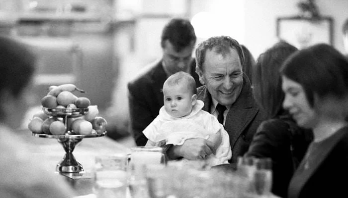 party after christening lunch at restaurant Josh's Christening Photographer 3