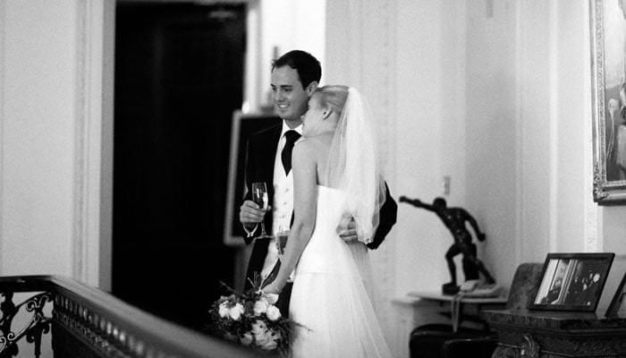 Nicki and Dan's Wedding Photographs at Farm Street Church and the Carlton Club, London 14