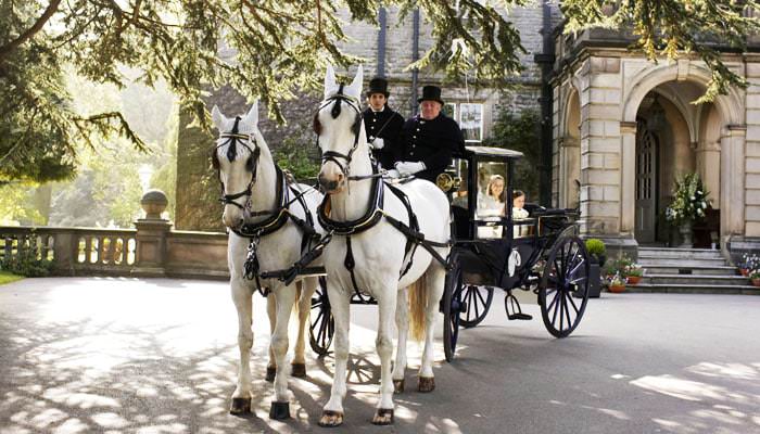 Emma and Justyn's Wedding Photographed at Callow Hall in Derbyshire 2