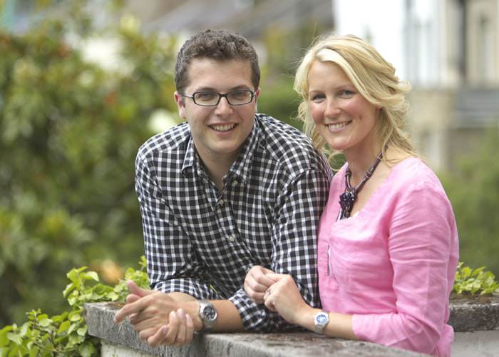 Engagment photography in London by professional wedding photographer