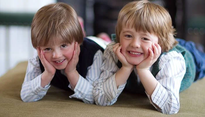 Two brothers portrait, photographed before Adam's Christening Christening Photographer London - Photography of Adam taken at Home 4