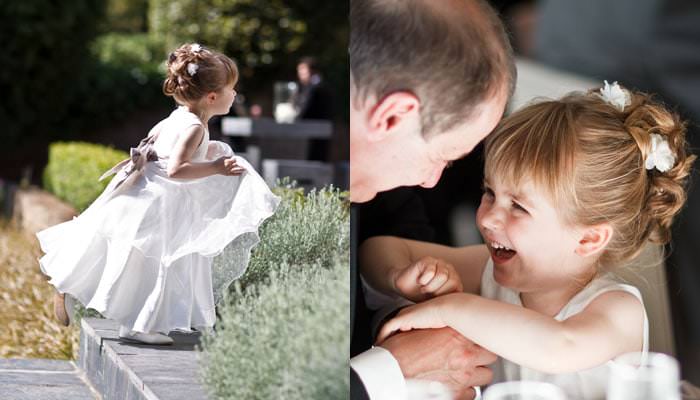 Bridesmaid photographed at wedding in Richmond