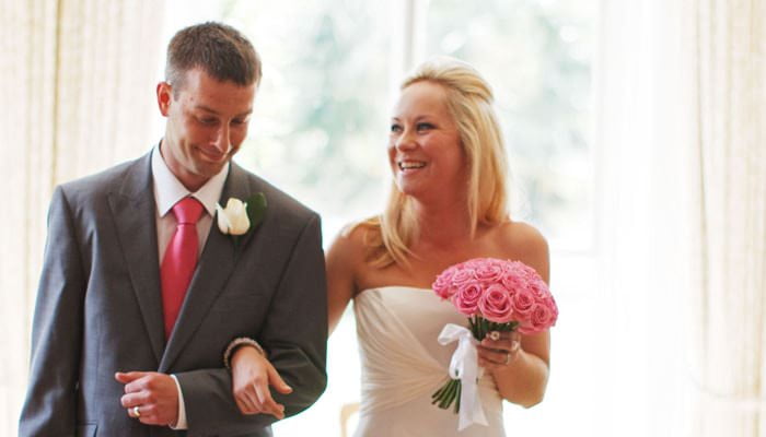 wedding photograph at cambridge cottage, kew