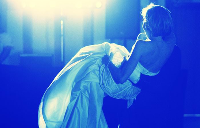 Bride and Groom Dancing Wedding Photograph by Douglas Fry at Gate Street Barn