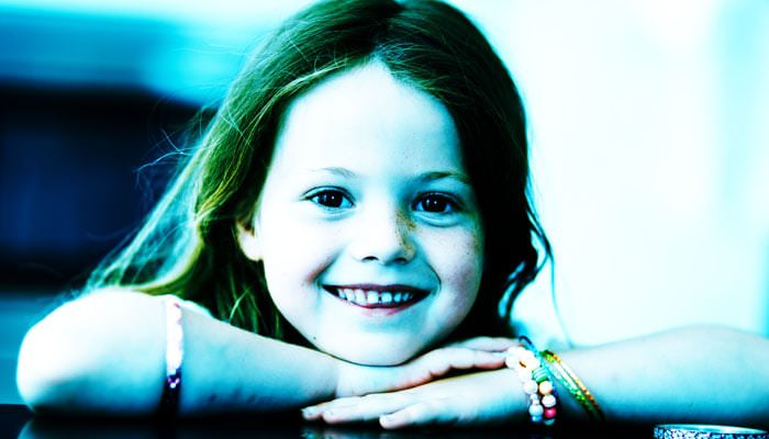 Family Portrait Photographer - Photograph of Girl at Home