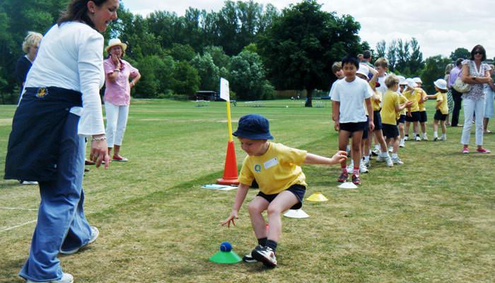 School sports day photograph
