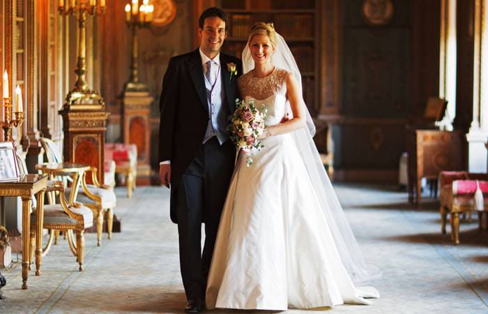 Wedding Photographer - Bride and Groom, in Syon House, London
