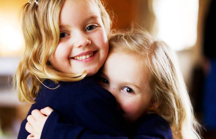 Wedding Photograph Children at Rivervale Barn Hampshire