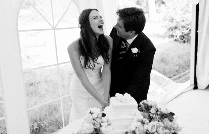 Wedding Photography Richmond Golf Club - Cutting the Cake