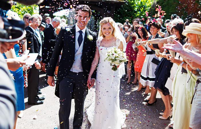 Wedding Photographer - Confetti - Hereford