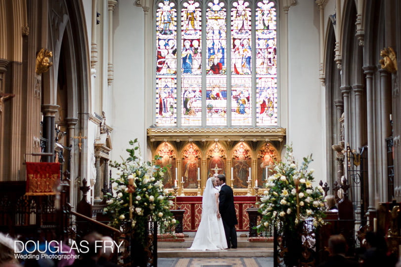 WEdding photography London - church service