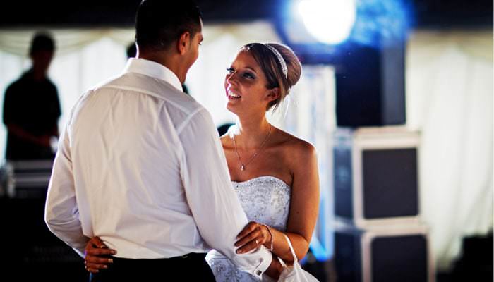 Wedding Photograph of Bride and Groom at Cobham Hall, Kent