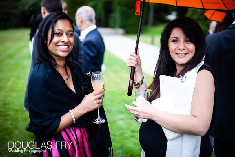 Drinks reception - wedding photographer Coworth Park