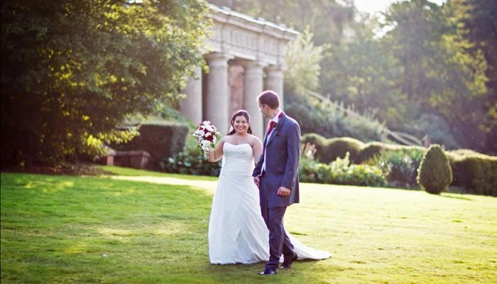 Photograph Weddinger Wotton House in Surrey Photograph Wedding Bride and Groom at Wotton House in Surrey