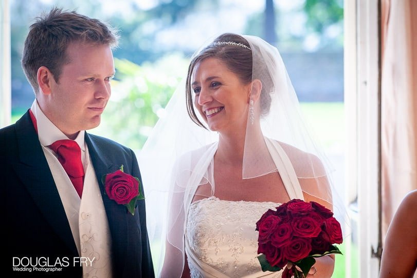 ceremony photographed at Cambridge Cottage Kew by wedding photographer