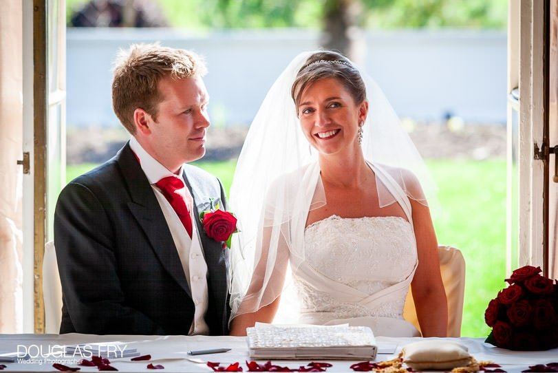 couple photographed at Cambridge Cottage Kew by wedding photographer