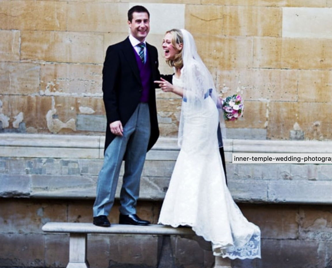 Inner Temple photograph of couple laughing