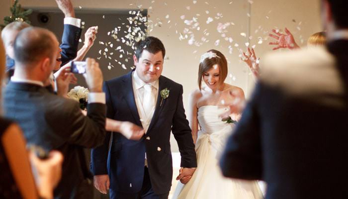 Wedding Photograph at the Bingham Hotel, Richmond, London