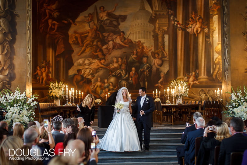 Wedding Photograph Speeches at The Painted Hall London, Greenwich 