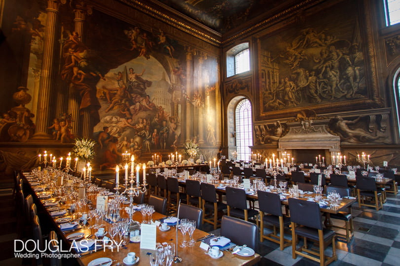 Wedding Photograph Speeches at The Painted Hall London, Greenwich