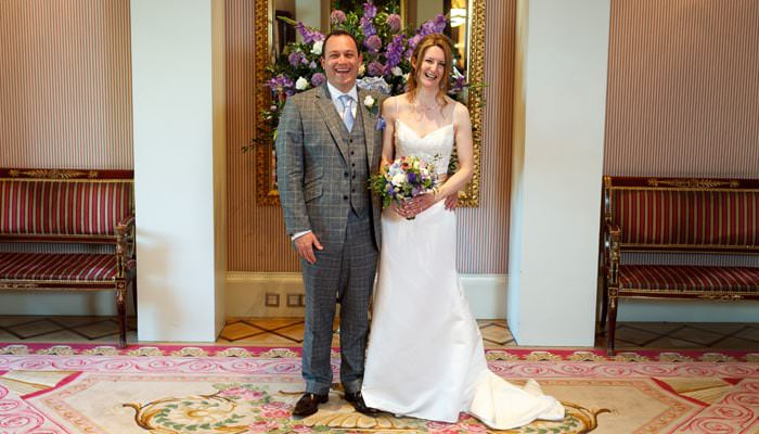 Photograph of Wedding at Lanesborough Hotel London