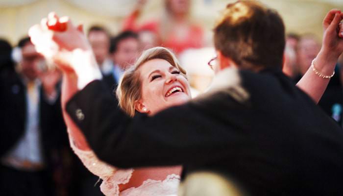 Dancing Wedding Photograph
