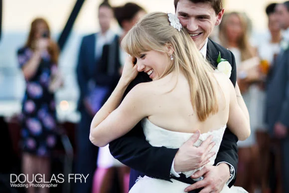 Wedding Photography at St Botolph's Church & Gherkin in London 1 Wedding photography at the Gherkin - couple dancing
