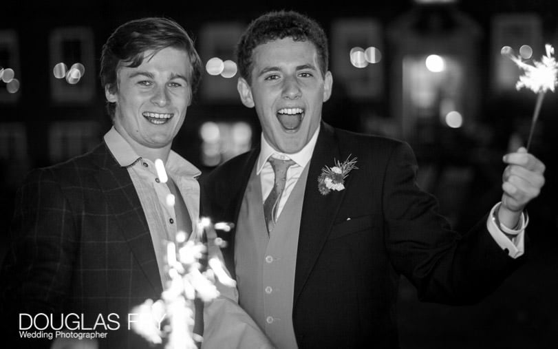 Wedding Videography & Photography at Gray's Inn, London 16 sparklers photographed at London wedding
