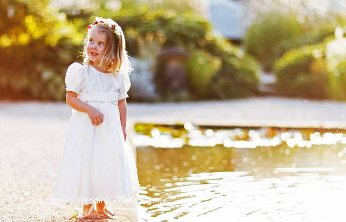 Wedding Photograph of Bridesmaid at Loseley Park, Surrey