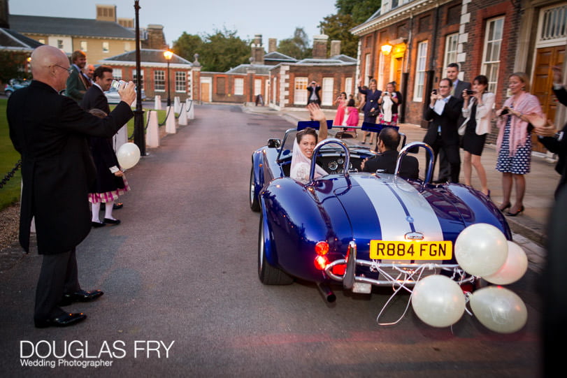 Guests at Wedding at The Royal Hospital, Chelsea, London