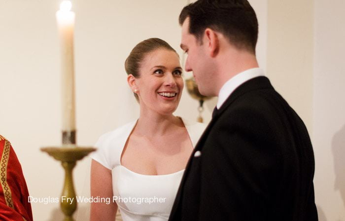 Bride and Groom Photograph at St Vedast, London