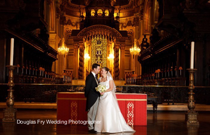 Photograph of Wedding at St Paul's Cathedral