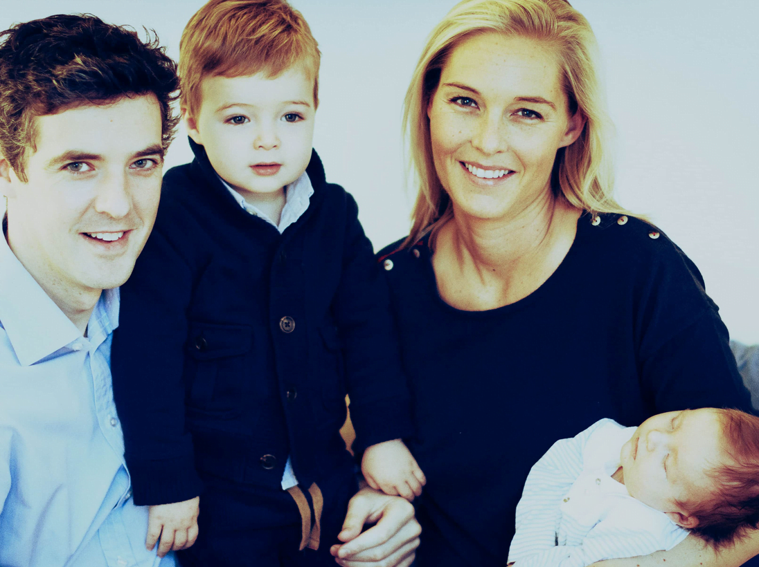 New born baby photography with family