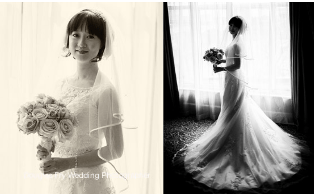 Wedding photographer London - bride getting ready at Savoy Hotel