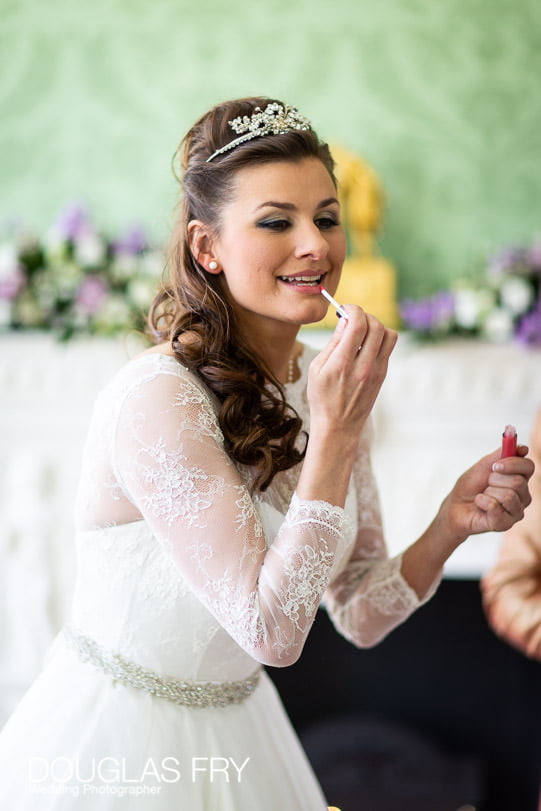 wedding photograph getting ready in london