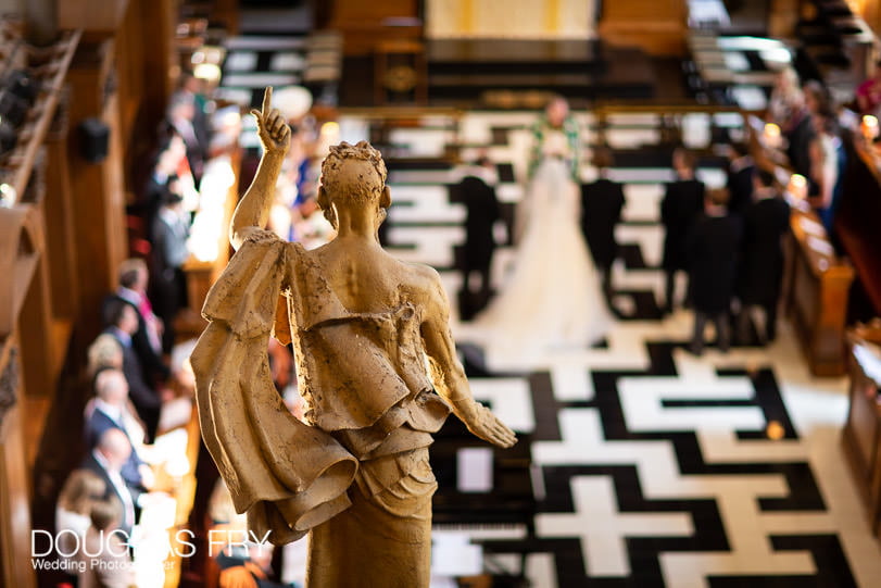 Wedding Photographer St Brides Church London 