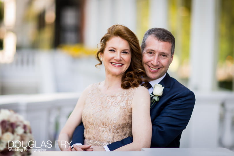 Wedding Photographer Mandarin Oriental Hotel - balcony photography over Hyde Park