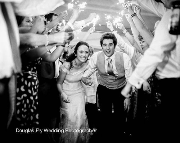Wedding Photograph Sparklers