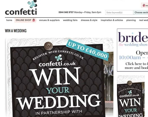 Confetti's Win a Wedding Competition with Douglas Fry Wedding Photography 1 Win a wedding competiton with confetti